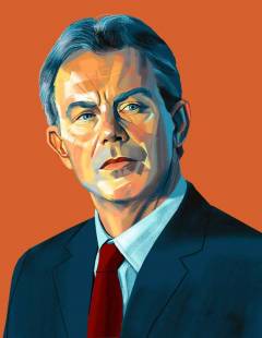 Retrato Tony Blair