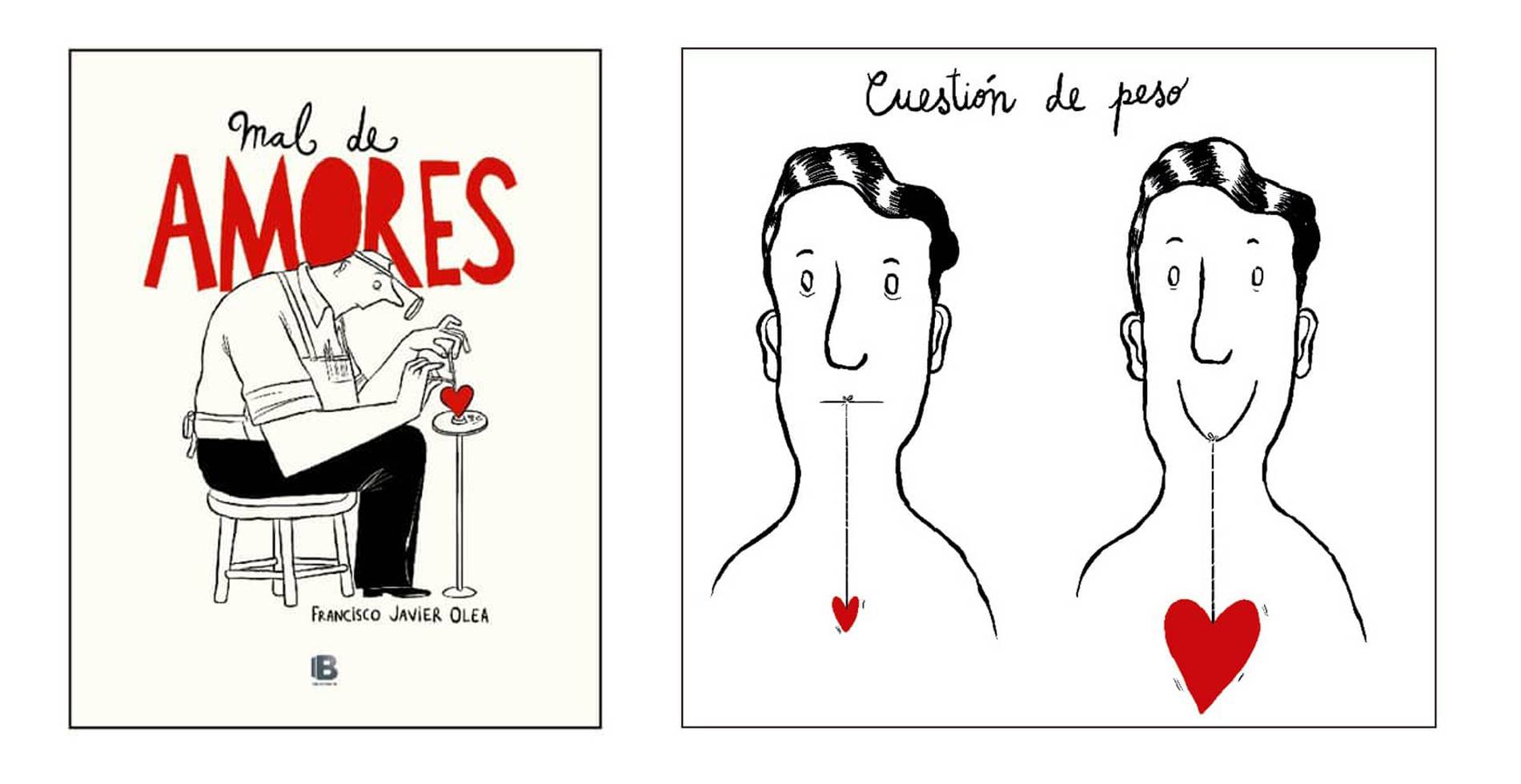 Libro Mal de Amores - Ilustrador Francisco Javier Olea