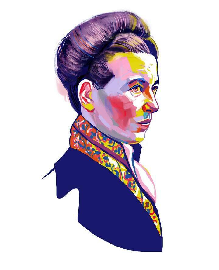 Retrato Simone de Beauvoir