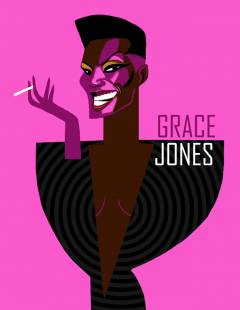 Retrato Grace Jones