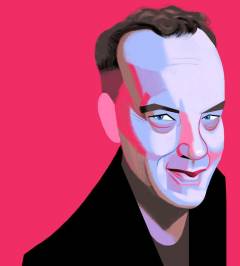 Retrato Tom Hanks