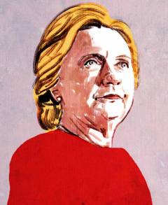 Retrato Hillary Clinton