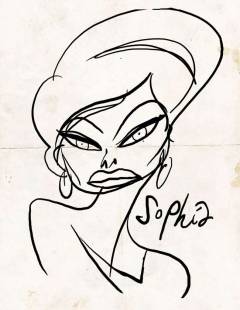 Retrato Sophia Loren