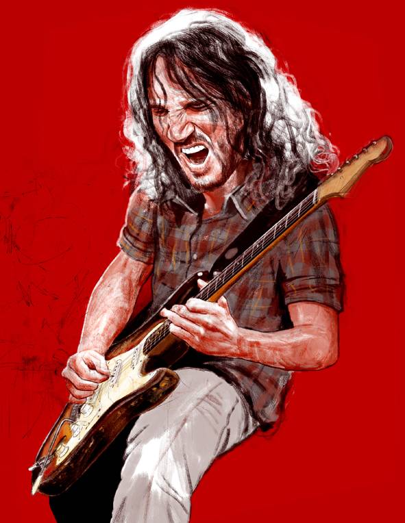 Retrato John Frusciante