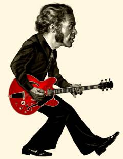 Retrato Chuck Berry