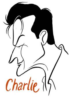 Retrato Charlie Sheen