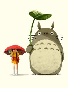 Retrato Totoro