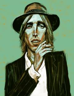 Retrato Tom Petty