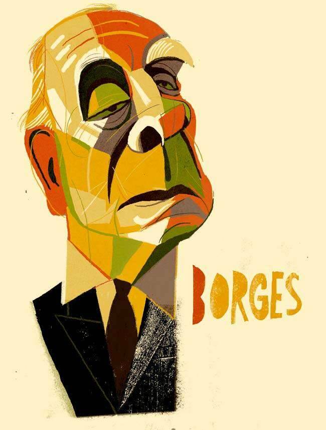 Retrato Jorge Luis Borges
