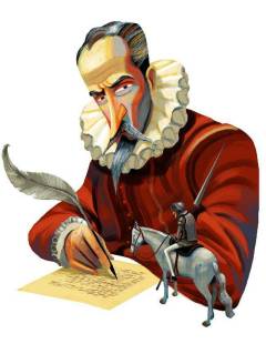 Retrato Miguel de Cervantes