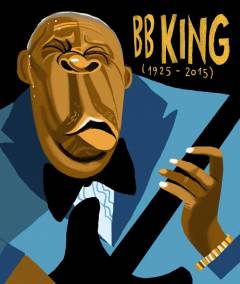 Retrato BB King