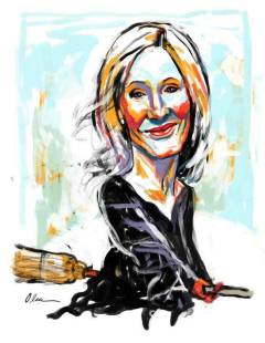 Retrato JK Rowling