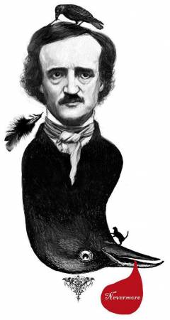 Retrato Edgar Allan Poe