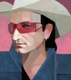 Retrato Bono