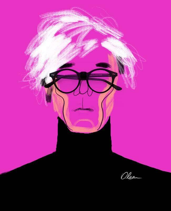 Retrato Andy Warhol
