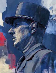 Retrato Charles De Gaulle