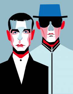Retrato Pet Shop Boys