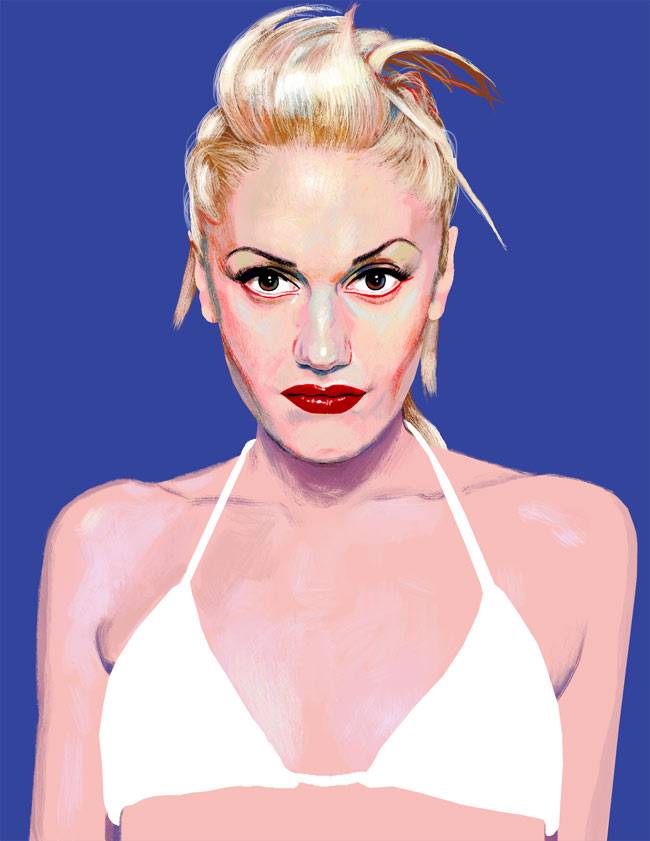 Retrato Gwen Stefani