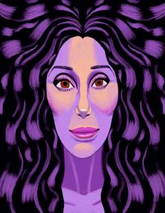 Retrato Cher