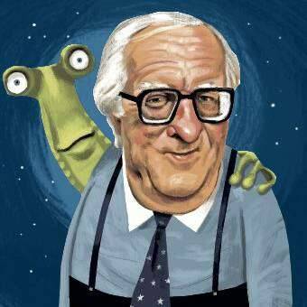 Retrato Ray Bradbury 2